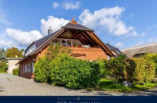 Wohnung kaufen in Dorfstraße 27A, 18586 Middelhagen, High-End Wohnen am Wasser: Boddenblick & Vollausstattung, 94m², 3 Zimmer, Sauna, Kamin, Stellplatz!