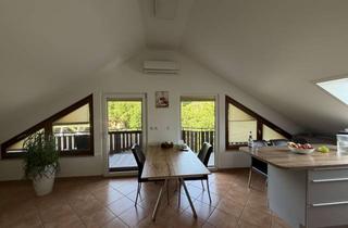 Wohnung mieten in 72639 Neuffen, Moderne 4-Zimmer-Dachgeschosswohnung mit großer Loggia, Klimaanlage und Einbauküche in Neuffen