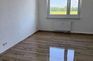 Wohnung mieten in Humboldtstraße 36, 01591 Riesa, Frisch sanierte, helle 3-Raum-Wohnung mit Balkon und Blick ins Grüne in der Delle