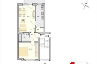 Sozialwohnungen mieten in Sabinastr. 8b, 45136 Rüttenscheid, Helle 2-Raumwohnung mit WBS!