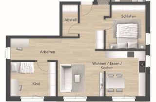 Wohnung mieten in Ahornweg 30, 91058 Bruck, Moderne Neubauwohnung im KfW-40-Effizienzhaus - Erstbezug mit Balkon/Terrasse in Erlangen