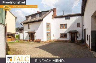 Einfamilienhaus kaufen in 56587 Straßenhaus, Viel Platz für Ihre Träume! Hof mit Wohnhaus, Scheune und Garagen
