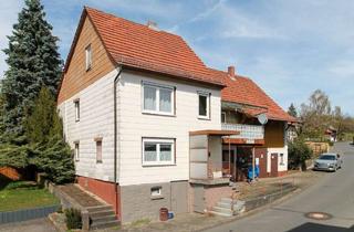 Einfamilienhaus kaufen in 36381 Schlüchtern, Einfamilienhaus mit Scheune und Werkstatt – ideal zur individuellen Gestaltung in Breitenbach