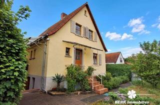 Einfamilienhaus kaufen in 63939 Wörth, BERK Immobilien – Charmantes Einfamilienhaus mit idyllischem Garten in Wörth am Main