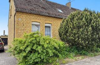 Doppelhaushälfte kaufen in 06895 Zahna, Ideal für kleine Familien - Doppelhaushälfte mit 5 Zimmern und Naturblick für Macher in Zahna