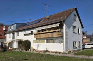 Einfamilienhaus kaufen in 72654 Neckartenzlingen, PROVISIONSFREI: Ausbaufähiges Einfamilienhaus in Grenzbauweise, 3 Garagen und Garten