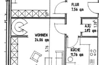 Wohnung mieten in Hindenburgring 3c, 97318 Kitzingen, 3-Zimmer-Wohnung mit ausgebautem Dachspitz, Balkon & Stauraum