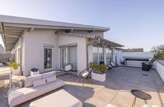 Gewerbeimmobilie kaufen in 76287 Rheinstetten, Penthouse-Juwel mit Panorama-Terrasse & Gewerbefläche im EG: 538 m² Wohn-Gewerbe-Mix