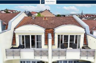 Wohnung kaufen in 55545 Bad Kreuznach, Großzügige Dachgeschosswohnung am Schlosspark mit Dachterrasse und zwei Stellplätzen