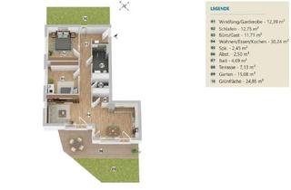 Wohnung mieten in Ruselbergstr. 64, 94469 Deggendorf, Neubau 3 - Zimmer Wohnung mit Garten !