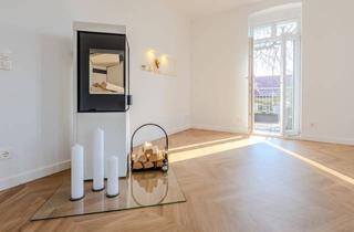Wohnung mieten in 04683 Naunhof, Naunhof - Traumwohnung mit Balkon, Kamin und Einbauküche in Naunhof