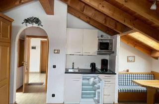 Wohnung mieten in Baumannstrasse 31, 87561 Oberstdorf, Exklusive, modernisierte 1-Raum-DG-Wohnung möbliert mit EBK zentral in Oberstdorf