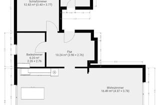 Wohnung mieten in Bahnhofstraße 17, 76698 Ubstadt-Weiher, 2,5 Zimmer Souterrain Wohnung in Ubstadt-Weiher ab 1.8.26 zu vermieten