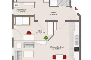 Wohnung mieten in Am Dorfanger, 94535 Eging am See, Alltagstaugliche 3-Zimmer-Wohnung mit Balkon in Eging am See