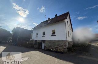 Einfamilienhaus kaufen in 74749 Rosenberg, Charmantes Einfamilienhaus mit großzügiger Scheune und geschütztem Innenhof in Rosenberg