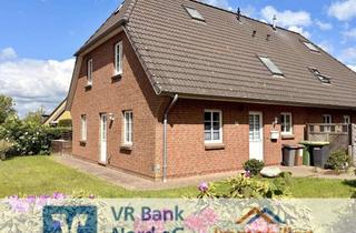 Doppelhaushälfte kaufen in 25821 Bredstedt, Attraktive Doppelhaushälfte mit zwei geräumigen Garagen in schöner Lage
