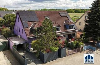 Haus kaufen in 14621 Schönwalde-Glien, Modernisiertes Reihenendhaus mit Photovoltaik und Klimaanlage vor den Toren Berlins
