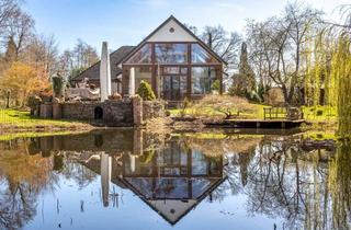 Villa kaufen in 25436 Heidgraben, Stilvolle Landhausvilla mit privatem Naturparadies am Landschaftschutzgebiet