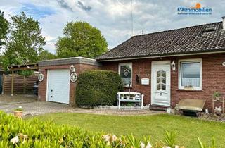 Doppelhaushälfte kaufen in 26524 Hage, Doppelhaushälfte im Bungalowstil im Ferienpark Berum