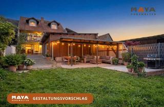 Haus kaufen in 76703 Kraichtal, Kraichtal: Zweifamilienhaus mit Werkstatt, 75 m² Halle & Fachwerkhaus