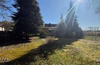Grundstück zu kaufen in 04425 Taucha, Traumhaftes Gartengrundstück mit Bungalow an der Parthenaue