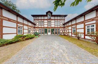 Gewerbeimmobilie kaufen in 39218 Schönebeck, Historisches Fachwerkjuwel mit 1.500 m²: Wohnen, Gewerbe oder Ferienwohnungen an der Elbe