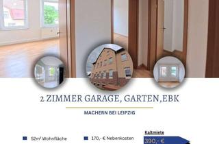 Wohnung mieten in 04827 Machern, Gemütliche 2-Zimmer-Wohnung mit Garage in ruhiger Lage von Machern (EBK möglich)
