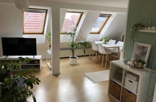 Wohnung mieten in 89077 Söflingen, Helle Dachgeschoss-Wohnung, modern möbliert