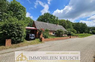 Haus kaufen in 27404 Zeven, EFH mit Traumgarten & unverbaubarem Blick ins Grüne, Ausbaupotential + Carport