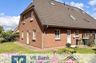 Doppelhaushälfte kaufen in 25821 Bredstedt, Attraktive Doppelhaushälfte mit zwei geräumigen Garagen in schöner Lage