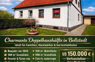 Doppelhaushälfte kaufen in 99998 Körner, Körner - Haus zu verkaufen