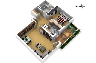 Wohnung kaufen in Am Olympiapark, 80797 Schwabing-West, Zum Selbstbezug am Olympiapark - helle & ruhige, gut geschnittene 2 ZKB - gr. SW Balkon