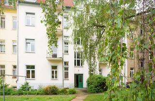 Wohnung kaufen in Schrammsteinstraße 12, 01309 Gruna, Balkon + 4 Zimmer + Altbau
