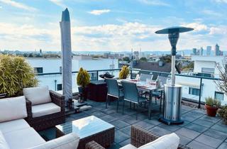 Penthouse kaufen in Skylineblick, 60598 Sachsenhausen, Provisionsfreies Skyline-Penthouse in Sachsenhausen | 60 m² Dachterrasse | Aufzug & TG