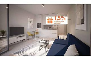 Wohnung kaufen in Hallesches Ufer 40-60, 10963 Kreuzberg, Wir übernehmen die Notarkosten!*: 1-Zi.-Cityapartment mit Balkon - optional voll möbliert