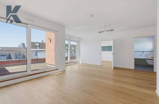 Penthouse mieten in Feltenstraße 60a, 50827 Bickendorf, Penthouse-Wohnung. Neubau-Standard. 2 Zimmer mit 2 Dachterrassen. Stellplatz.