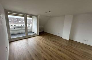 Wohnung mieten in 53859 Niederkassel, 2-Zimmer-Dachgeschosswohnung in Rheidt mit Balkon und eigenem Garten