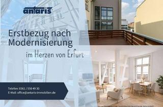 Wohnung mieten in 99084 Altstadt, antaris Immobilien GmbH ** Stilvolle Altstadtwohnung mit Terrasse im Herzen von Erfurt **