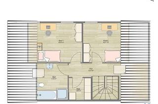 Wohnung mieten in 32139 Spenge, Moderne 4-Zimmer-Maisonettenwohnung mit Balkon und Einbauküche