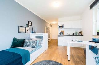Wohnung mieten in Marlene-Dietrich-Allee 15a, 14482 Babelsberg Süd, Helles möbliertes Apartment mit Balkon und ALL-IN-Miete am Campus Babelsberg