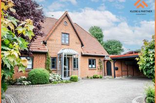 Haus kaufen in 24983 Handewitt, Exklusiver Wohntraum mit Wintergarten, Sauna & PV-Anlage