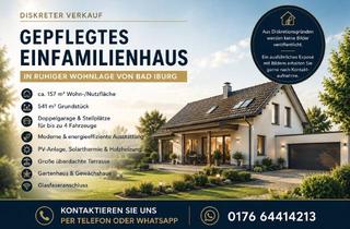 Einfamilienhaus kaufen in 49186 Bad Iburg, Gepflegtes Einfamilienhaus in ruhiger Wohnlage von Bad Iburg