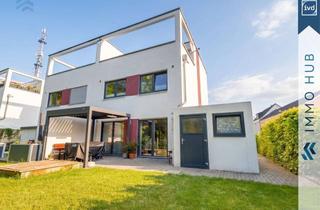 Doppelhaushälfte kaufen in 04509 Delitzsch, ++ Zuhause am Stadtpark – moderne Doppelhaushälfte mit Garten, Garage und Dachterrasse ++