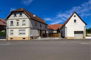 Haus kaufen in 97509 Kolitzheim, Vermietetes, historisches Anwesen mit Scheune, Nebengebäuden und großem Entwicklungspotenzial