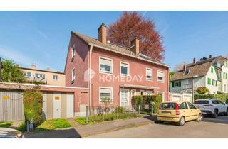 Doppelhaushälfte kaufen in 61352 Bad Homburg, Gepflegte Doppelhaushälfte mit besonderer Architektur, Garten, Terrasse, Garage und viel Platz