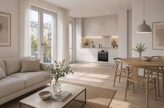 Anlageobjekt in 10823 Schöneberg, SCHÖNEBERG / TEMPELHOF: BESTE LAGE: ERSTBEZUG im LUXUS Neubau: 3-Zimmer-Whg + 2 Bäder und Balkon