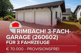 Gewerbeimmobilie kaufen in 84326 Falkenberg, Garagenanlage mit Platz für drei PKW inklusive Grundstück in der Nähe von Rimbach! (260602-G)