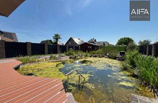 Einfamilienhaus kaufen in 41372 Niederkrüchten, AllFa – Freistehendes Einfamilienhaus mit Traumgarten und Schwimmteich in Niederkrüchten-Elmpt!