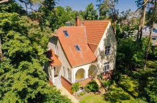 Villa kaufen in 14612 Falkensee, Repräsentativ & Historisch: 260 m² Wohn-/Nutzfläche in hochwertig sanierter Villa mit Gesindehaus