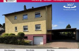 Haus kaufen in 65232 Taunusstein, Freistehendes 1-2 Familienhaus mit sonniger Terrasse auf großem Grundstück in ruhiger Lage